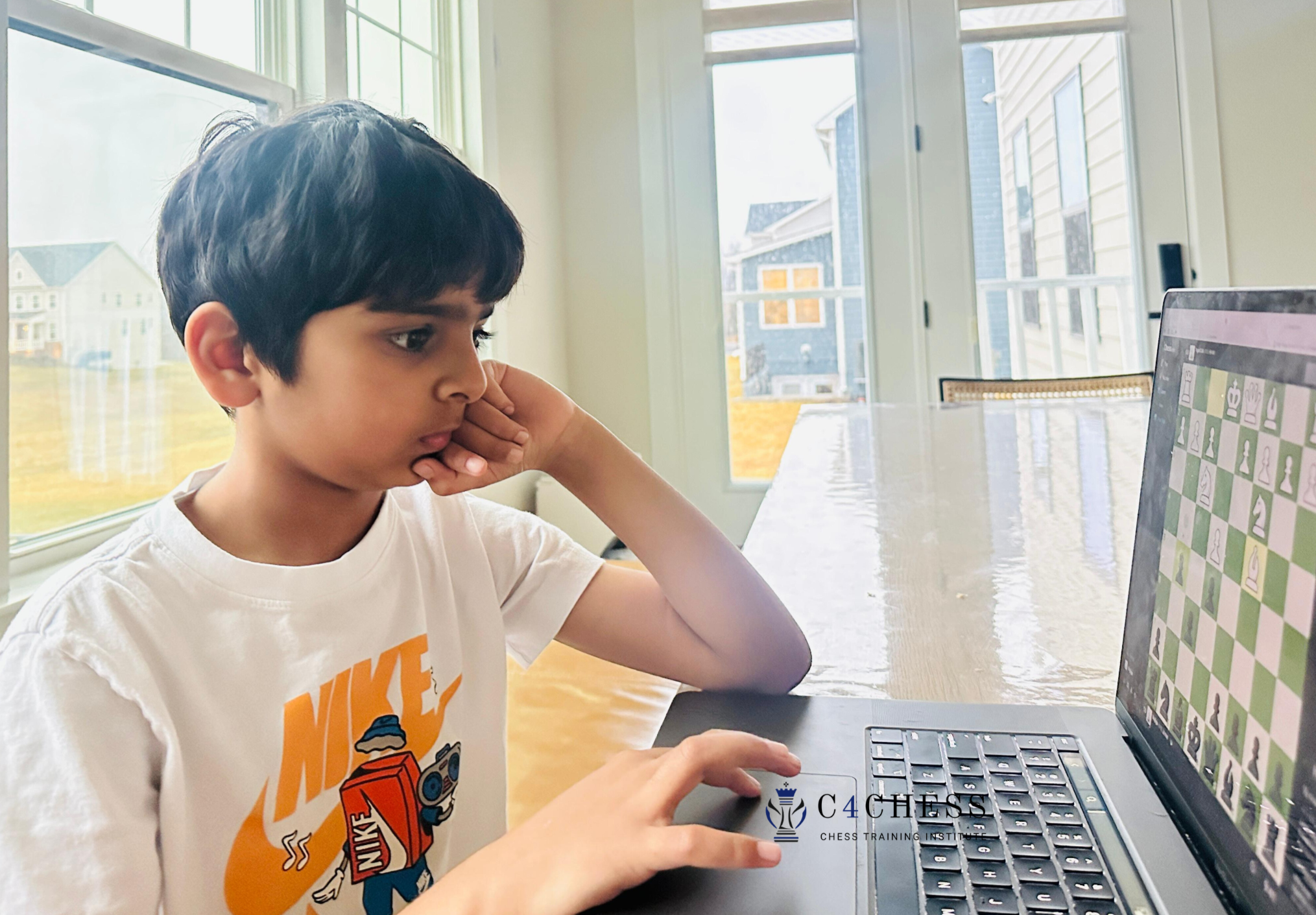 C4Chess student learning online